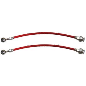 Front brake hoses - reinforced