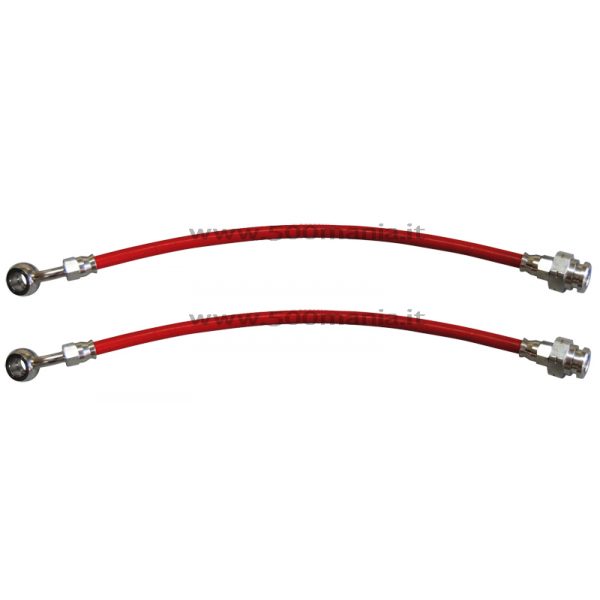 Front brake hoses - reinforced