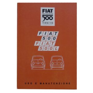 FIAT LA NUOVA 500 TIPO 110 - USO E MANUTENZIONE  