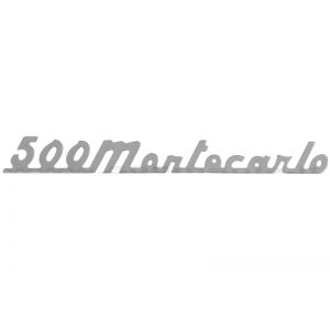 Scritta 500 Montecarlo