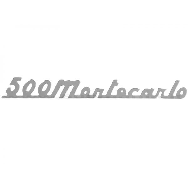 Scritta 500 Montecarlo