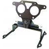 Supporto per carburatore doppio corpo orizzontale Solex Ø 32/32