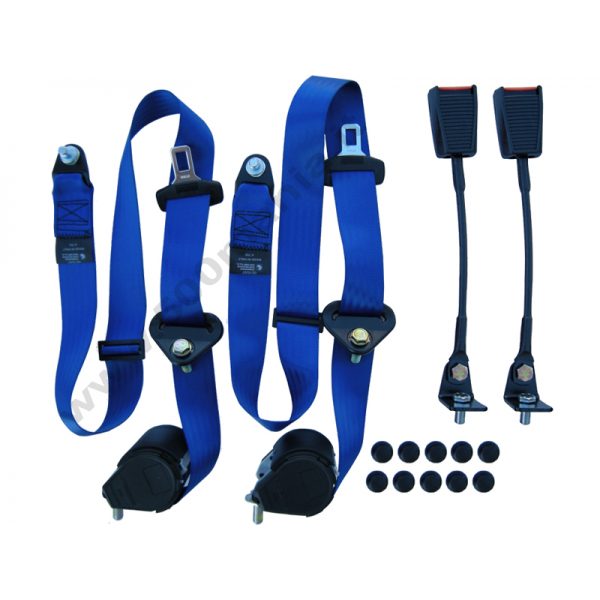 Kit cinture di sicurezza - Blu -