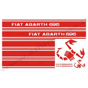 Adesivi Abarth 695
