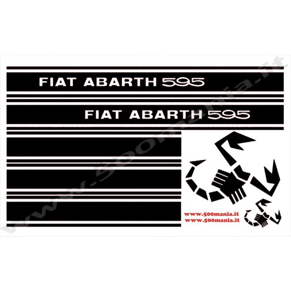 Adesivi Abarth 595