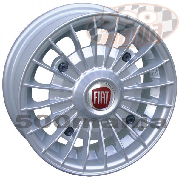 Set of Fiat 500 alloy wheels