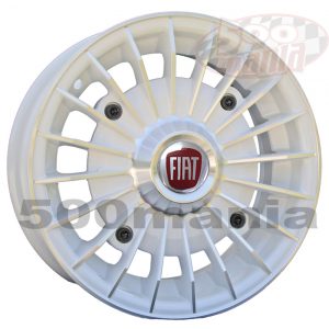 Set of Fiat 500 alloy wheels