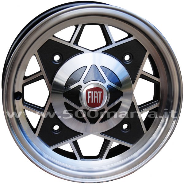 Set of Fiat 500 alloy wheels