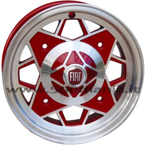 Set of Fiat 500 alloy wheels