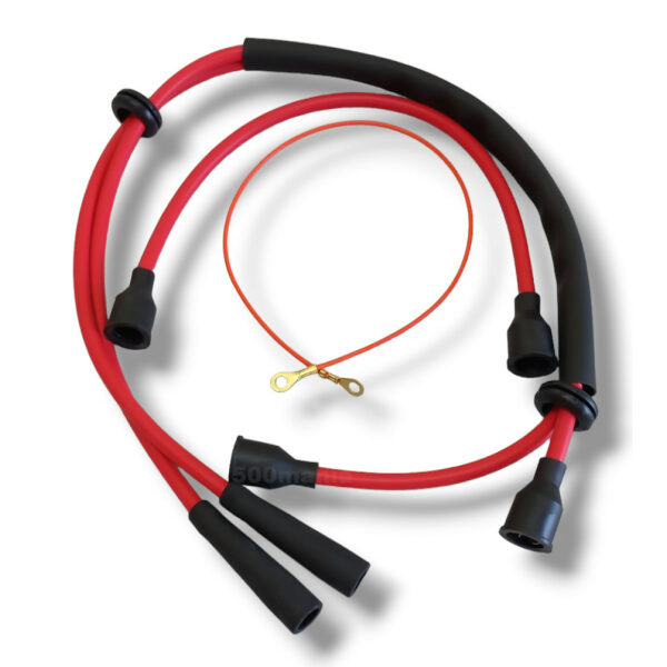 Spark plug cables Fiat 500 F/L/R/126