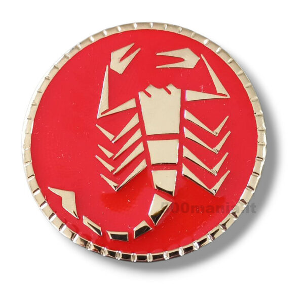 Abarth wheelcover medallion