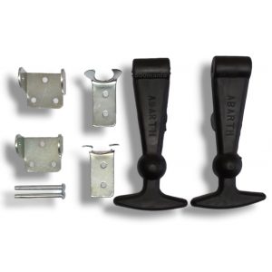 Set of Abarth bonnet fasteners