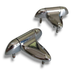 Pair of bonnet hinges
