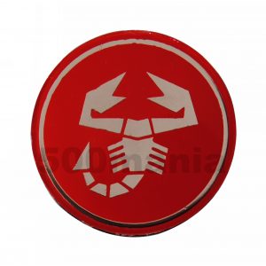 Abarth hubcap sticker