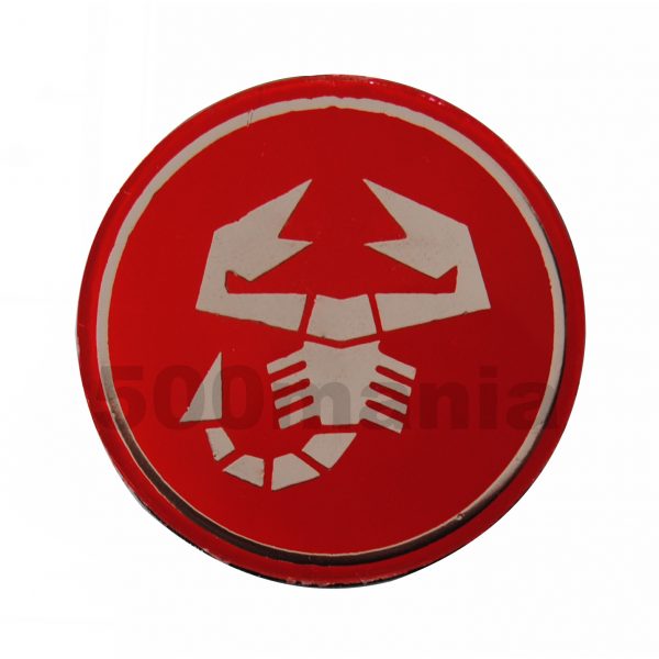 Abarth hubcap sticker