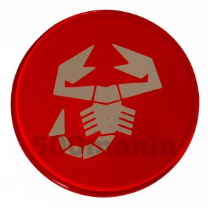 Vetrino coprimozzo Abarth