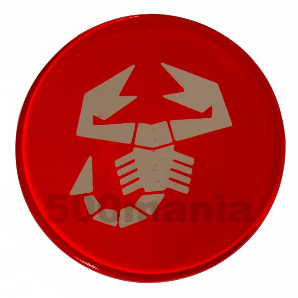 Abarth hubcap cover