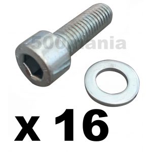 Set of Fiat 500 F/L wheel bolts