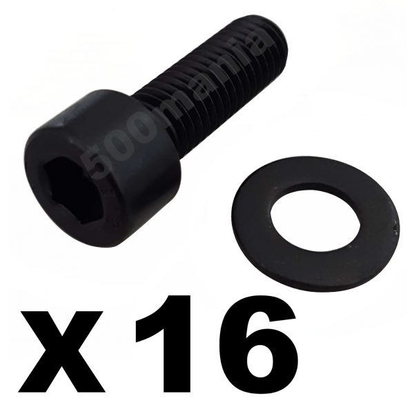 Set of Fiat 500 F/L wheel bolts