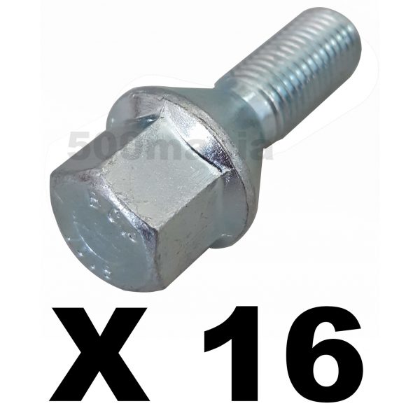Serie bulloni ruota Fiat 500 R/126