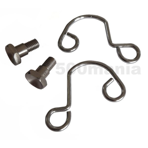 Kit fermagli spinterogeno in acciaio