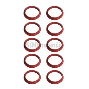 Set of pushrod cover gaskets