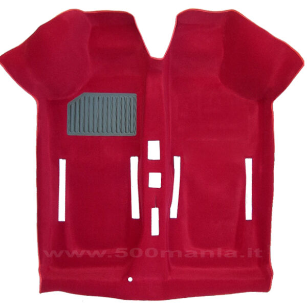 Tappeto moquette rossa