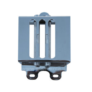 Selettore cambio 5 marce in metallo cromato e bachelite per Fiat 500 e 126