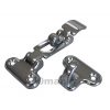 Pair of chrome bonnet hooks - Image 3