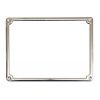 Rear license plate frame