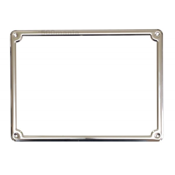 Cornice targa posteriore