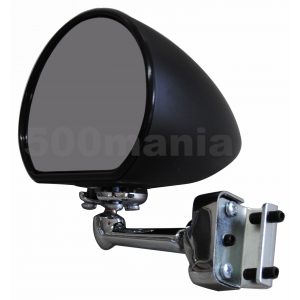 Black rearview mirror