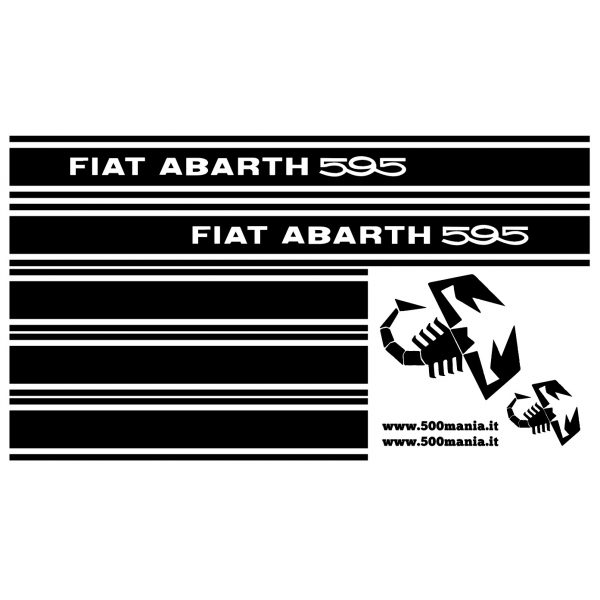 Serie Adesivi Abarth 595