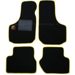 Set of Abarth floor mats