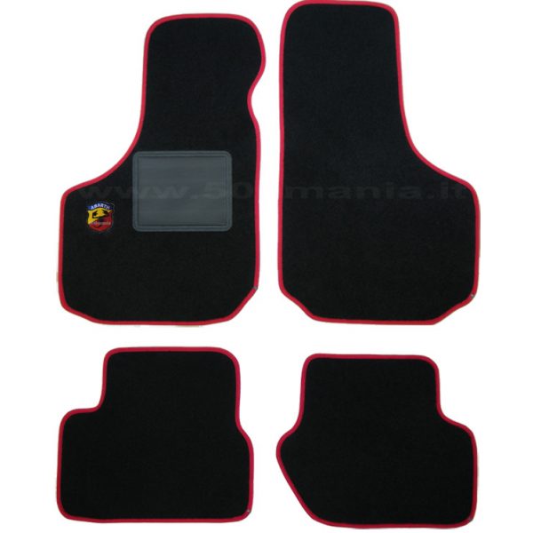 Set of Abarth floor mats