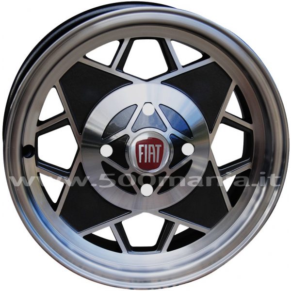 Set of Fiat 500 R/126 alloy wheels